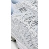 New Balance Men’s MC996 Lightweight Tennis Shoe(White/Metallic Silver/Reflection)