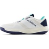 New Balance Men’s MC996 Lightweight Tennis Shoe(White/Nb Navy/Cyber Jade)