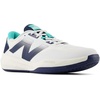New Balance Men’s MC996 Lightweight Tennis Shoe(White/Nb Navy/Cyber Jade)