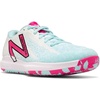 New Balance Men’s MC996 Lightweight Tennis Shoe(White/Pink Glo/Glacier)