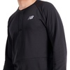 New Balance Mens Nb Heat Grid Crew(Black)