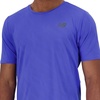New Balance Men’s Q Speed Jacquard Short Sleeve(Marine Blue)