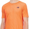 New Balance Men’s Q Speed Jacquard Short Sleeve(Neon Dragonfly)