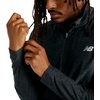 New Balance Men’s Space Dye 1/4 Zip(Black Heather)