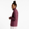New Balance Men’s Space Dye 1/4 Zip(Faded Plum Heather)