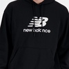 New Balance Men’s Sport Essentials Fleece Logo Hoodie(Black)