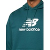New Balance Men’s Sport Essentials Fleece Logo Hoodie(Medusa Green)