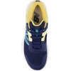 New Balance Womens 696 V6 Tennis Shoe(White/Cyber Jade)