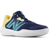 New Balance Womens 696 V6 Tennis Shoe(White/Cyber Jade)