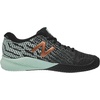 New Balance Women’s Clay Court 996 V3 Tennis Shoe(Black/Mint)