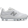 New Balance Women’s Fresh Foam Velo V2 Molded Softball Shoe(White/White)