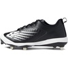 New Balance Women’s Fuse V3 Metal Pitch Softball Shoe(Black/Black)