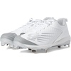 New Balance Women’s Fuse V3 Metal Pitch Softball Shoe(White/White)