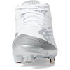 New Balance Women’s Fuse V3 Metal Pitch Softball Shoe(White/White)