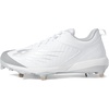 New Balance Women’s Fuse V3 Metal Pitch Softball Shoe(White/White)