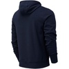 New Balance mens Nb Essentials Stacked Logo Pullover Hoodie(Eclipse)
