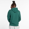 New Balance mens Nb Essentials Stacked Logo Pullover Hoodie(Nightwatch Green)