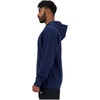 New Balance mens Nb Essentials Stacked Logo Pullover Hoodie(Nny – Navy)
