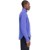 New Balance mens Nb Heat Grid Half Zip 22(Marine Blue Heather)