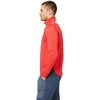 New Balance mens Nb Heat Grid Half Zip 22(True Red Heather)
