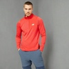 New Balance mens Nb Heat Grid Half Zip 22(True Red Heather)
