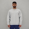 New Balance mens Sport Essentials Fleece Crew(Athletic Grey)