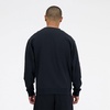 New Balance mens Sport Essentials Fleece Crew(Black)