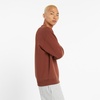 New Balance mens Sport Essentials Fleece Crew(Rich Oak)