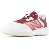 White/Monarch Burgundy