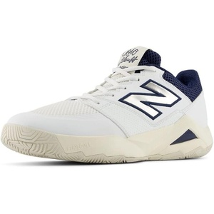 New Balance Men’s Coco Delray V2 Hard Court Shoes(White/Navy)