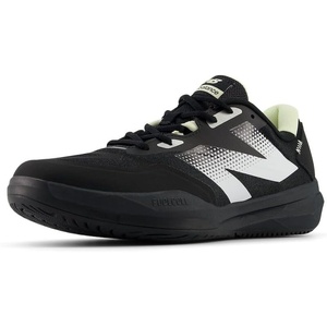 New Balance Men’s MC996 Lightweight Tennis Shoe(Black/Silver)