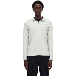 New Balance Men’s Space Dye 1/4 Zip(Athletic Grey)