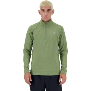New Balance Men’s Space Dye 1/4 Zip(Dark Olivine)