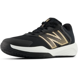 New Balance Womens 696 V6 Tennis Shoe(Black/White)