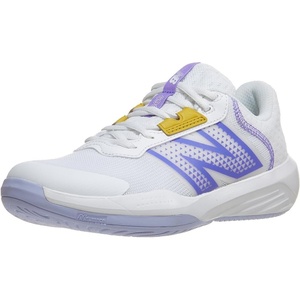 New Balance Womens 696 V6 Tennis Shoe(White/Daybreak)