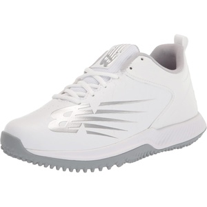 New Balance Womens FuelCell Fuse V3 Turf-Trainer(White/Silver)