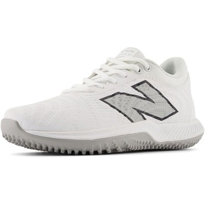 New Balance Women’s FuelCell Fuse V4 Turf Trainer | Softball Shoes(Optic White/Raincloud/Ice Blue)