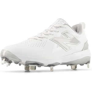 New Balance Womens FuelCell Fuse V5 Metal | Softball Cleats(White/Raincloud/White)