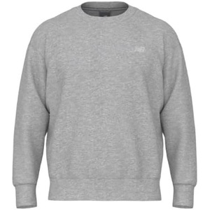 New Balance mens Sport Essentials Fleece Crew(Athletic Grey)