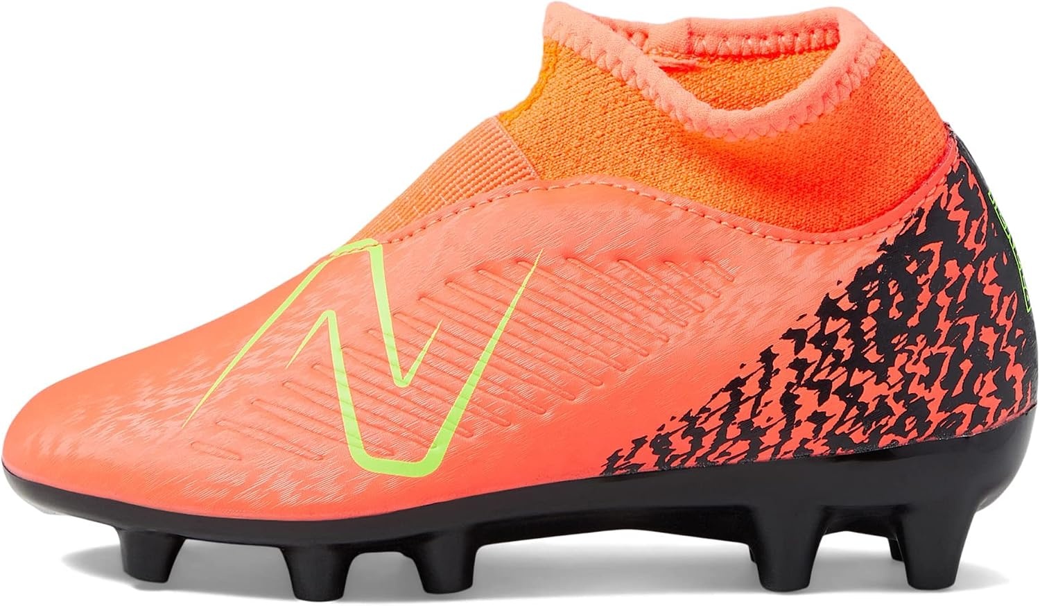image:imageNew Balance Boys Tekela V4 Magique FgNeon DragonflyBlackColoro Green