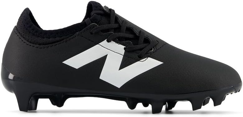 image:imageNew Balance Kids Furon Dispatch Fg V7 Soccer ShoesBlackWhiteTrue Red