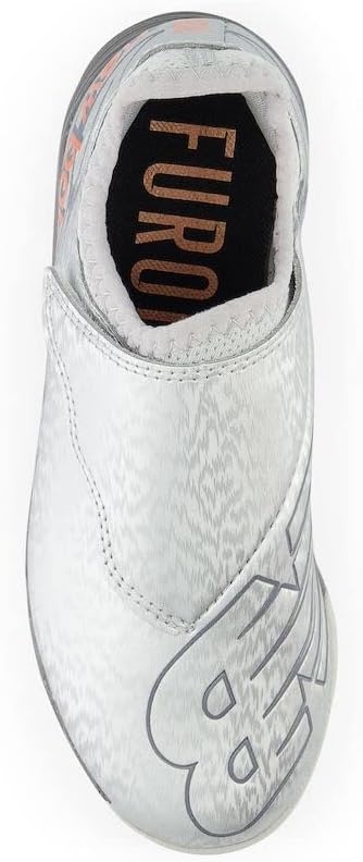 image:imageNew Balance Kids Furon Dispatch Turf V7 Soccer ShoeSilverBrighton GreyCopper