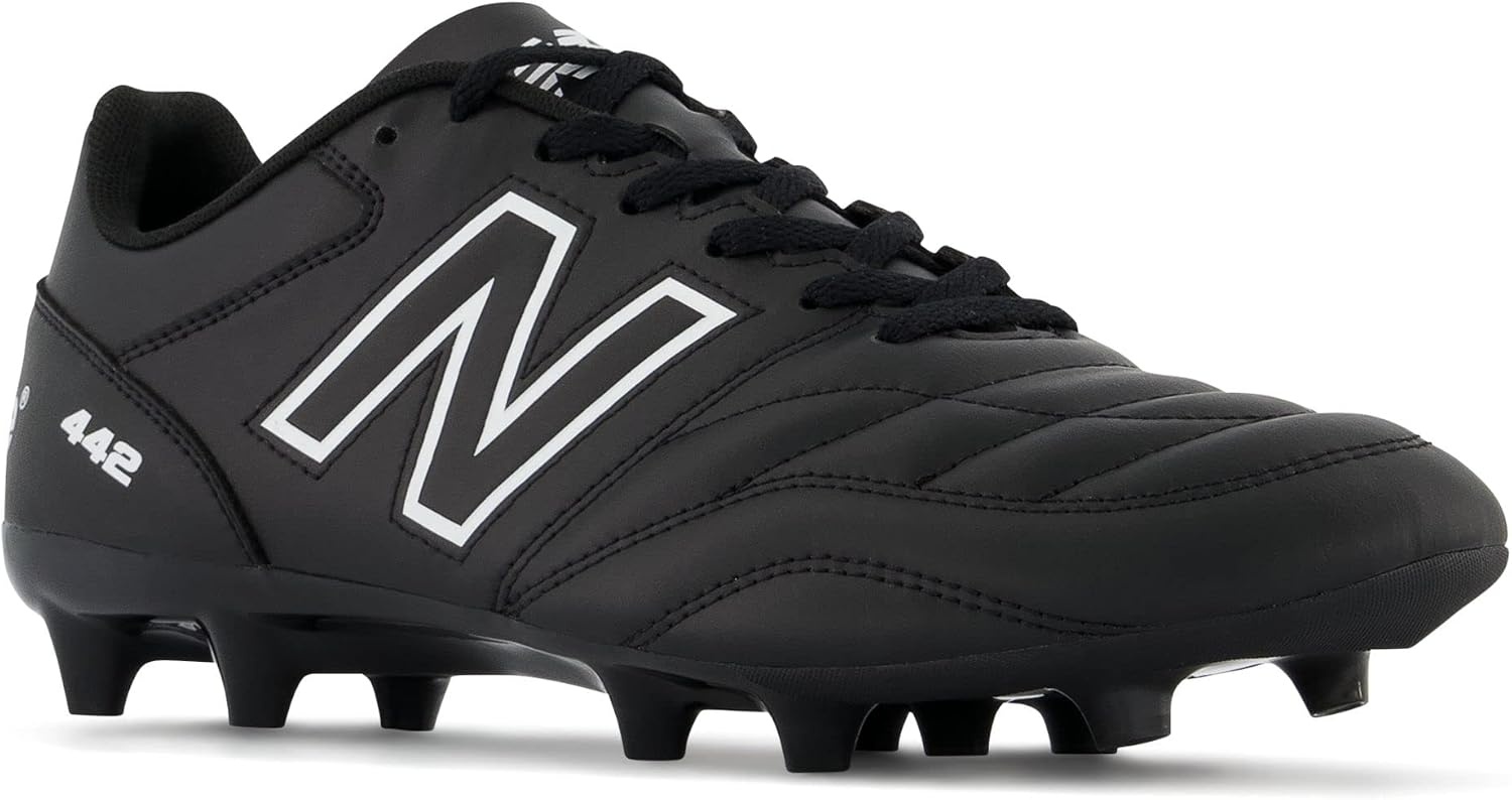 image:imageNew Balance Mens 442 Academy Fg V2 Soccer ShoesBlackWhite
