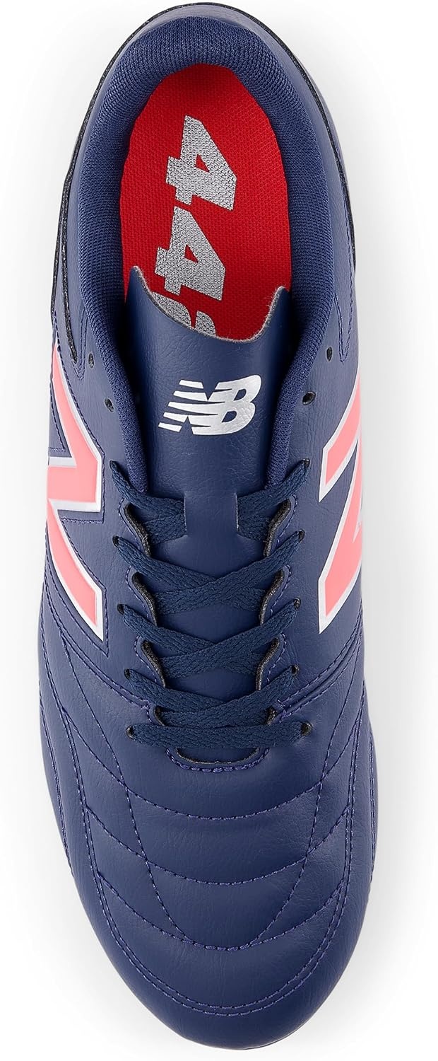 image:imageNew Balance Mens 442 Academy Fg V2 Soccer ShoesNb NavySilverEnergy Red