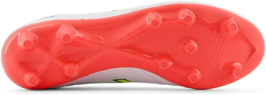image:imageNew Balance Mens 442 Academy Fg V2 Soccer ShoesWhiteEnergy RedHilite