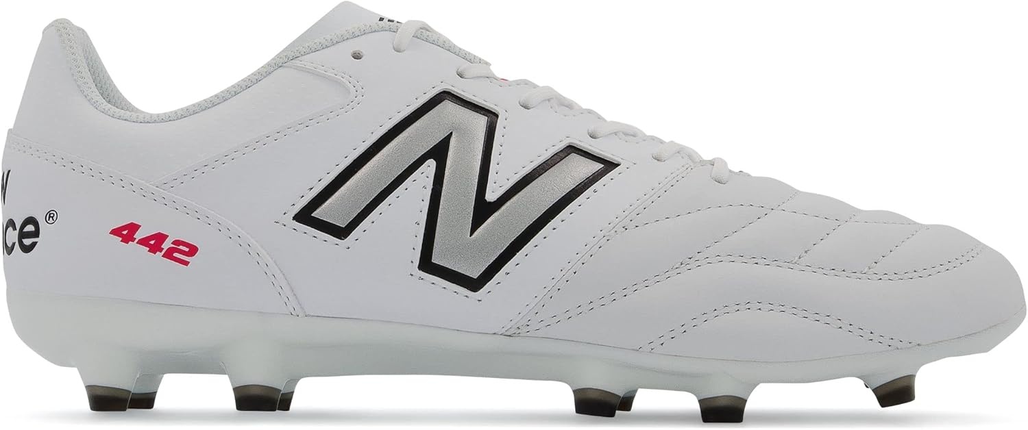 image:imageNew Balance Mens 442 V2 Team FG Soccer ShoeWhiteBlack