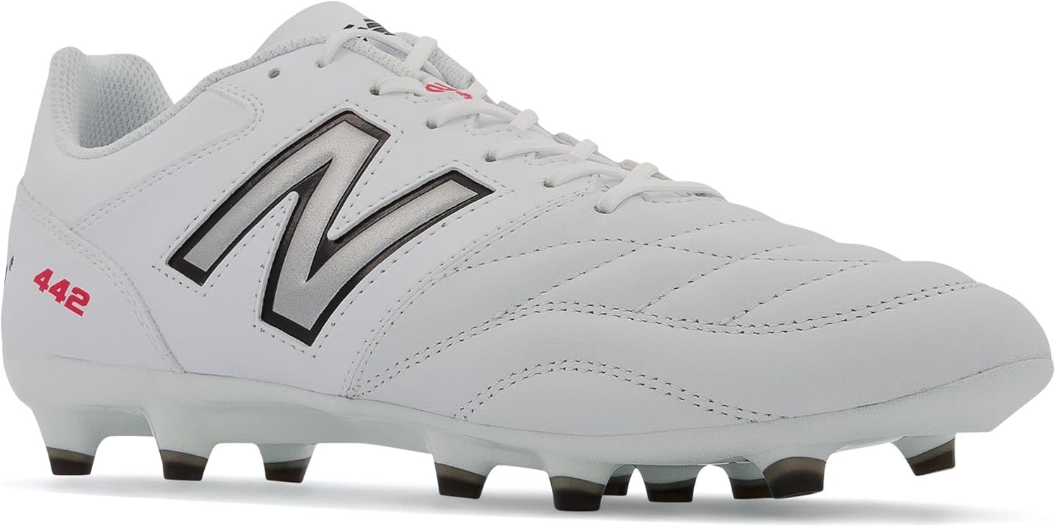 image:imageNew Balance Mens 442 V2 Team FG Soccer ShoeWhiteBlack