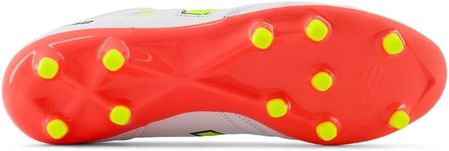 image:imageNew Balance Mens 442 V2 Team FG Soccer ShoeWhiteEnergy RedHilite