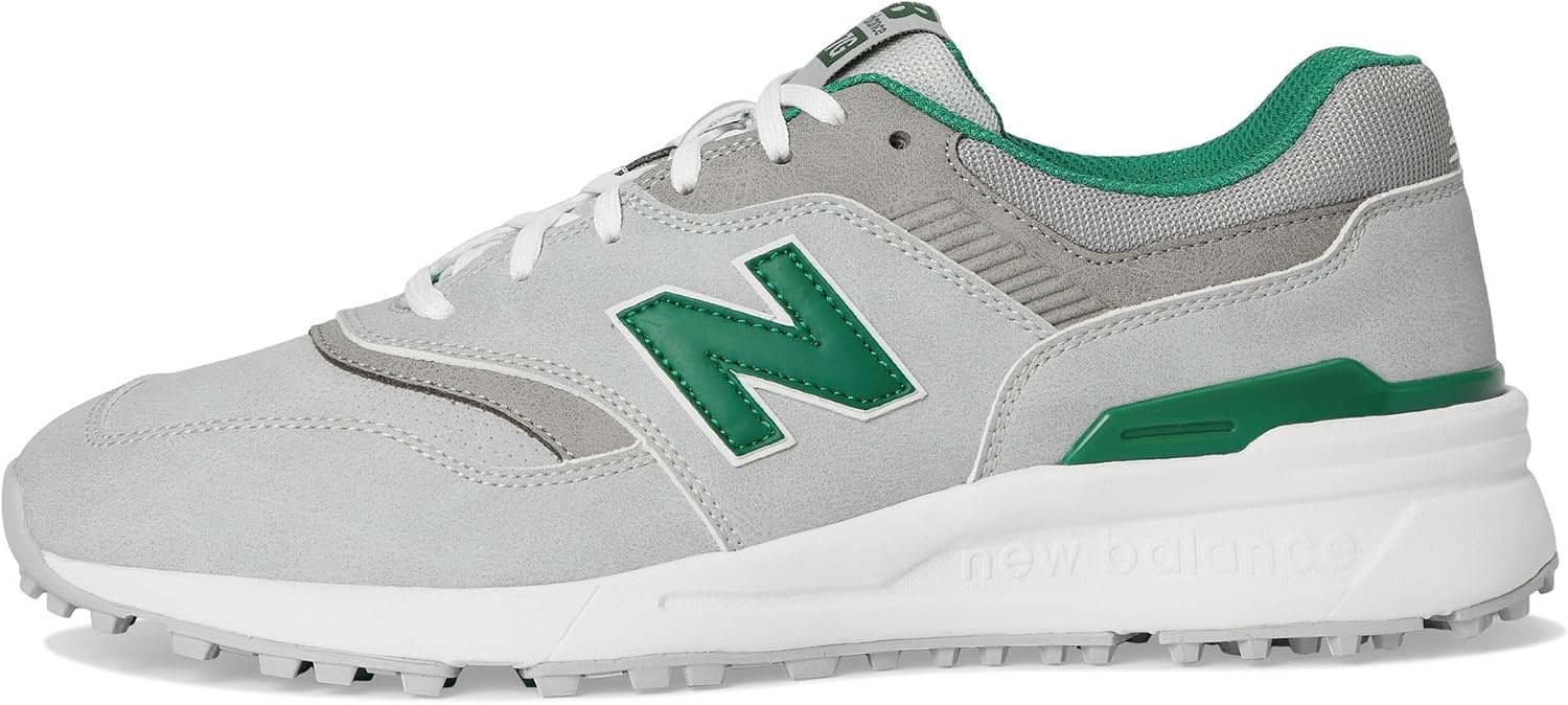 image:imageNew Balance Mens 997 Spikeless Golf ShoeCharcoalGray