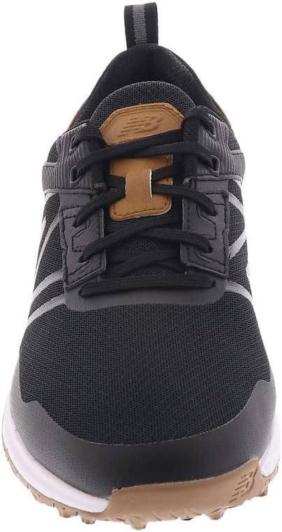 image:imageNew Balance Mens Fresh Foam Contend Golf ShoesBlackGum